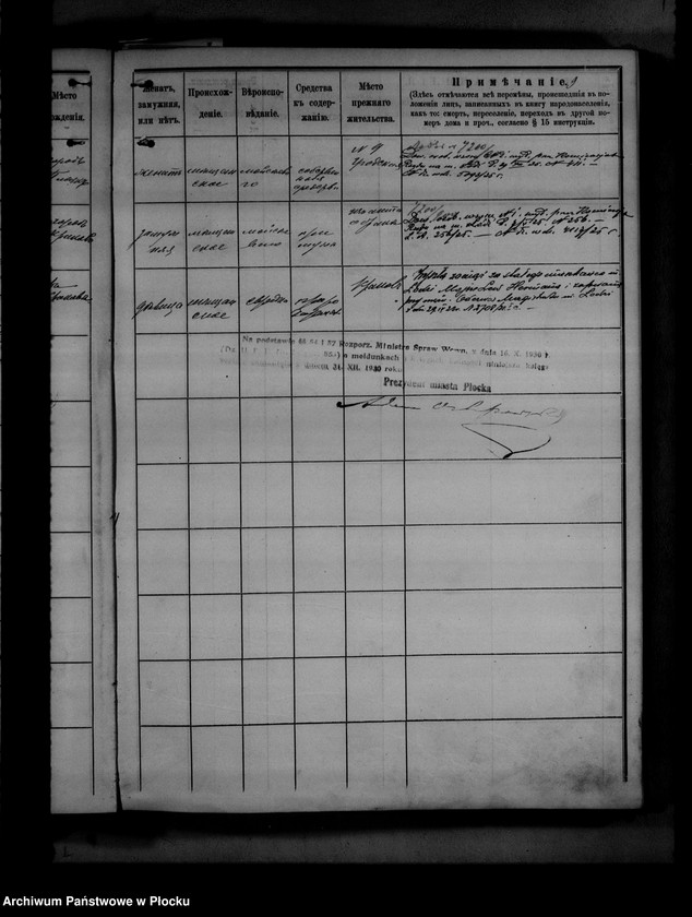 image.from.unit.number "[Księga zamknięta ludności stałej miasta Płocka - ul. Grodzka nr 9]"