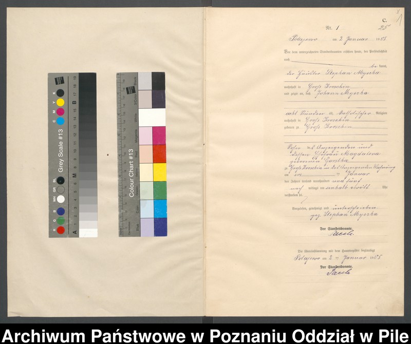 Obraz 3 z jednostki "Księga zgonów"