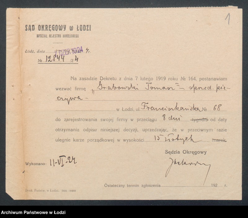 Obraz 3 z jednostki "Tomasz Grabowski- sprzedaż pieczywa"