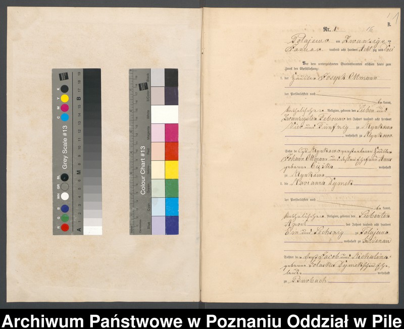 Obraz 3 z jednostki "Księga małżeństw"