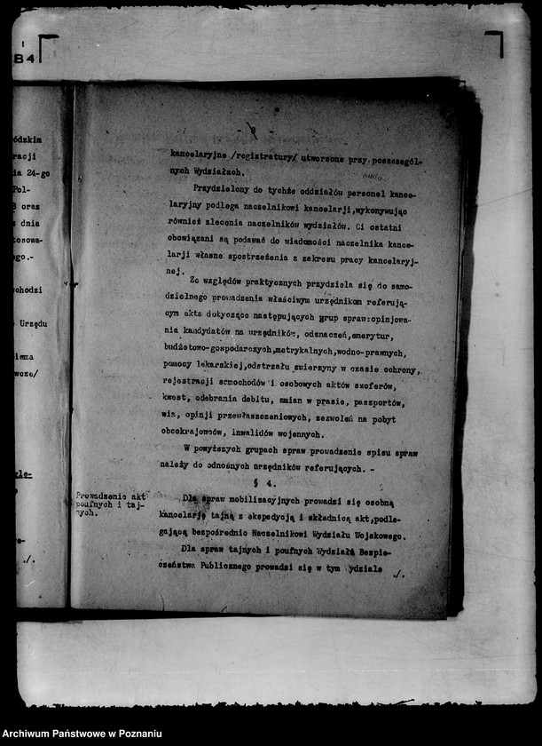 Obraz 8 z jednostki "Spisy spraw Wydziału Społeczno-Politycznego"