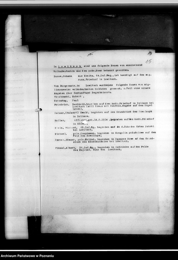 Obraz 19 z jednostki "Namen gefallener volksdentschen Soldaten und Soldaten der Wehrmacht"