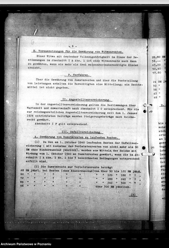 Obraz 10 z jednostki "Erfassung der deutschen Sozialrenten - Sozialversicherung"