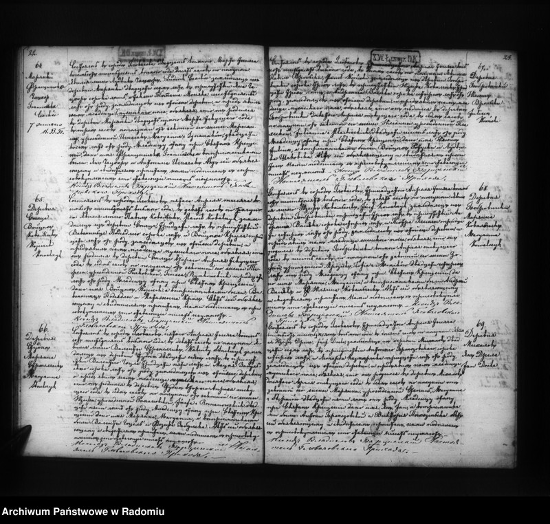 image.from.unit.number "[Duplikat aktów urodzonych, zaślubionych i zmarłych parafii rzym.- kat. Głowaczów 1868 r.]"