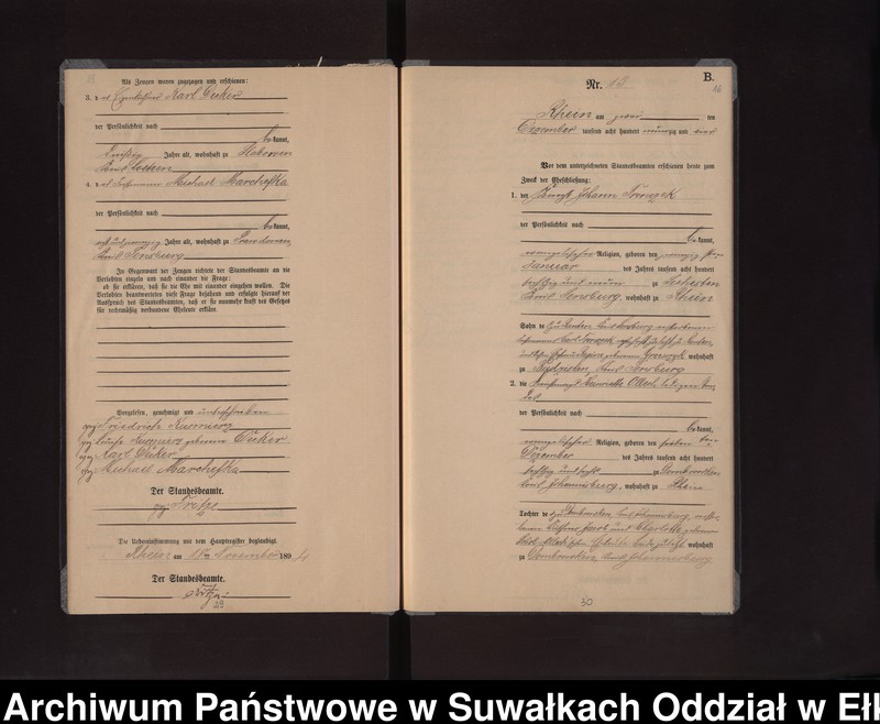 image.from.unit.number "Heiraths-Neben-Register des Preussischen Standes-Amtes Rhein Kreis Loetzen"