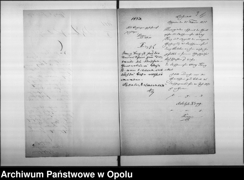 Obraz 11 z jednostki "Acta des Magistrats zu Oppeln betreffend die Gastwirthschaft No 5 Karlsplatz"