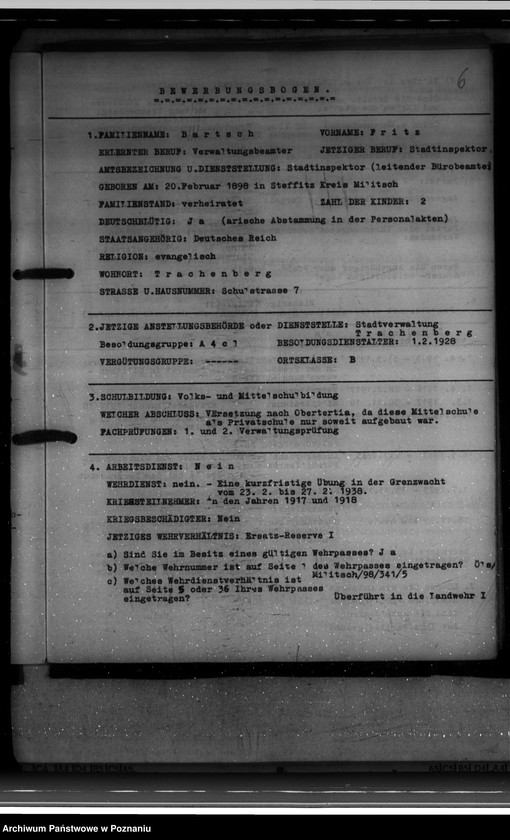 Obraz 10 z jednostki "Bewerbungen um Anstellung"