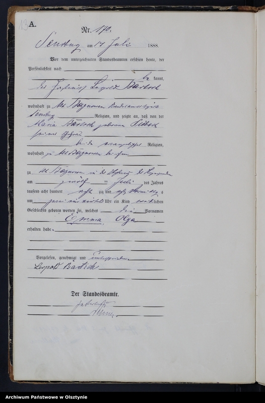 image.from.unit.number "Geburts-Haupt-Register,TomII,Nr 159 - 232"