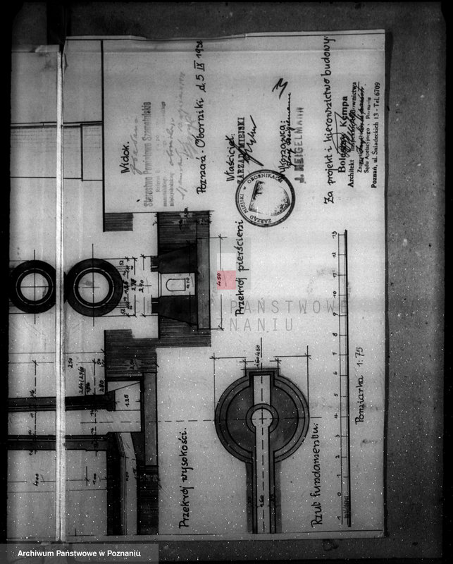 Obraz 18 z jednostki "Zatwierdzenie Rzeźni Miejskiej w Obornikach"