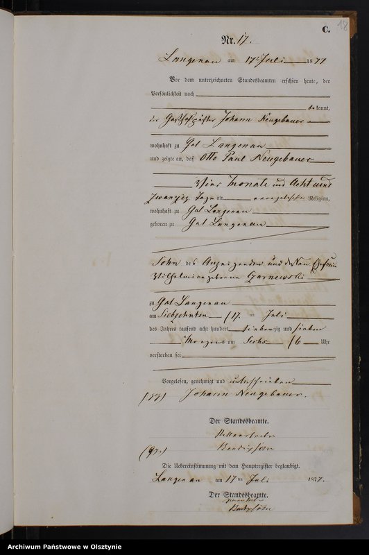 image.from.unit.number "Sterbe-Neben-Register Nr 1 - 26"
