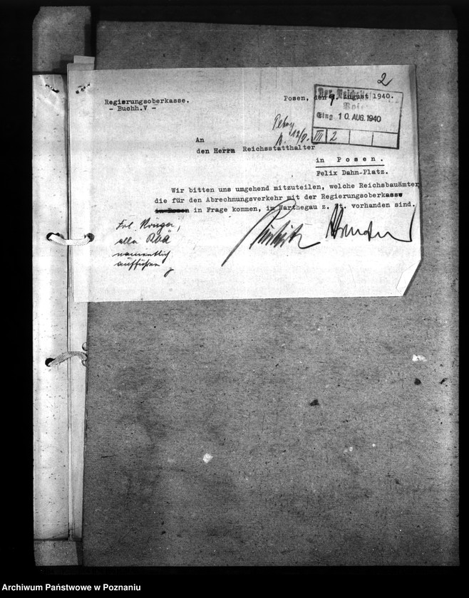 Obraz 6 z jednostki "Rozliczenia budowlane - korespondencja"