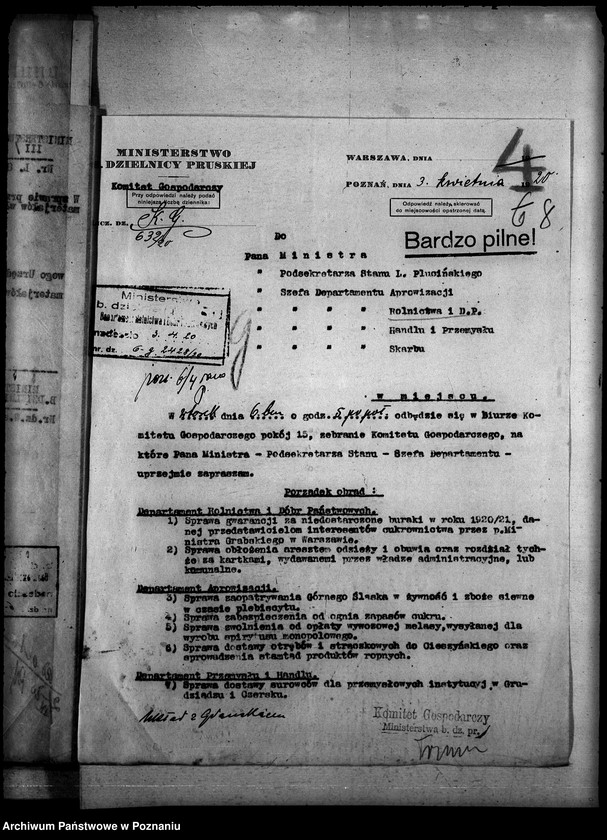 Obraz 12 z jednostki "Sprawy szczegółowo-administracyjne Odzież - obuwie"