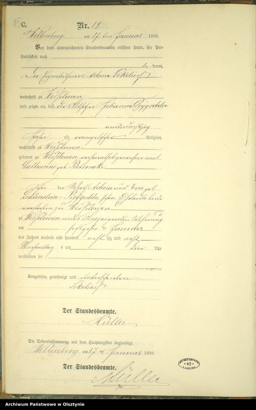 image.from.unit.number "Sterbe-Neben-Register Nr 1 - 152"
