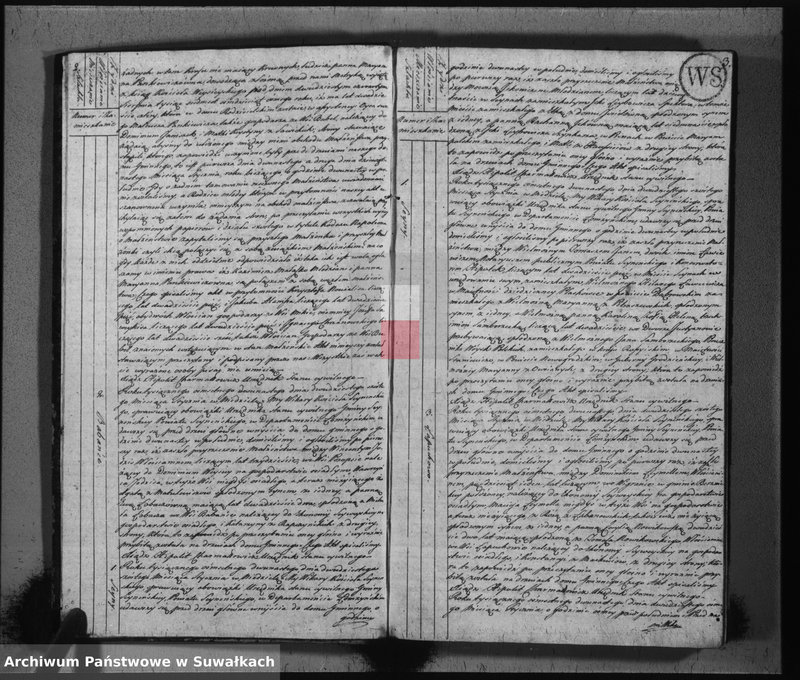 image.from.unit.number "Akta stanu cywilnego zaślubionych w gminie sejneńskiej od 1-go stycznia 1812 roku."