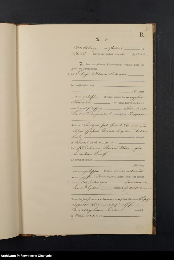 image.from.unit.number "Heiraths-Neben-Register Nr 1 - 10"