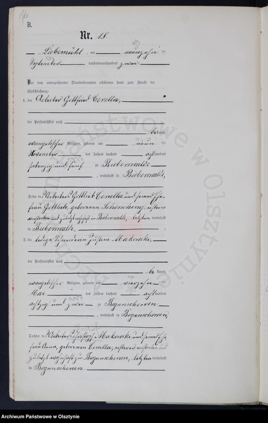 image.from.unit.number "Heiraths-Neben-Register Nr 1 - 29"