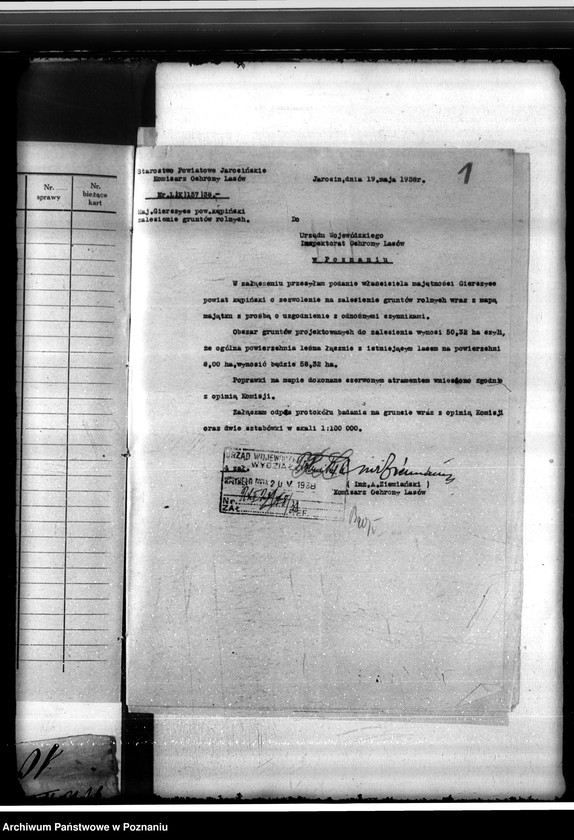 Obraz 5 z jednostki "Las majętności Gierczyce powiatu kępińskiego"