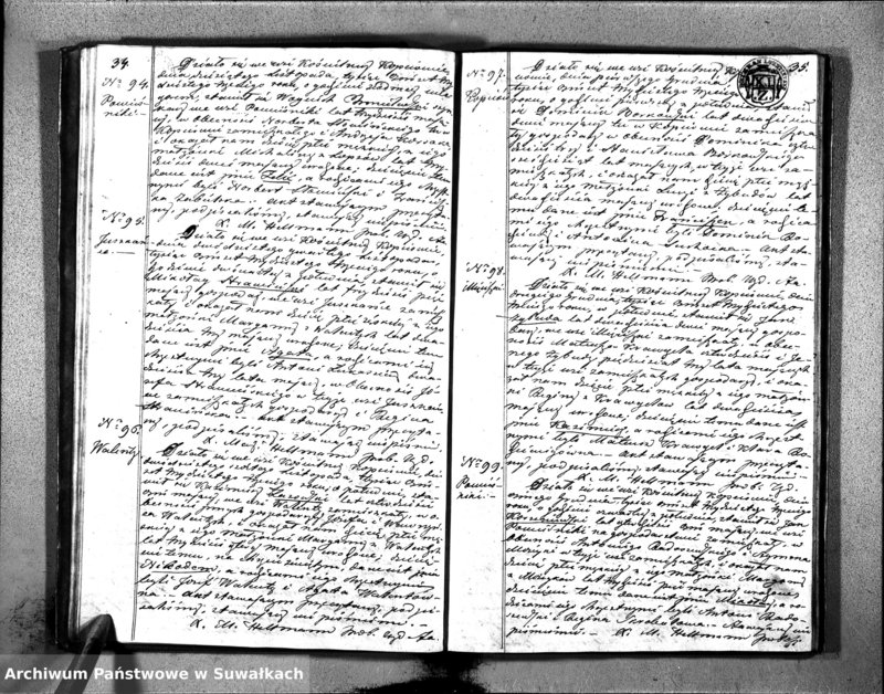 image.from.unit.number "Duplikat Aktów Urodzonych, Zaślubionych i Zeszłych Kościoła Kopciowskiego Parafialnego 1833 Roku"