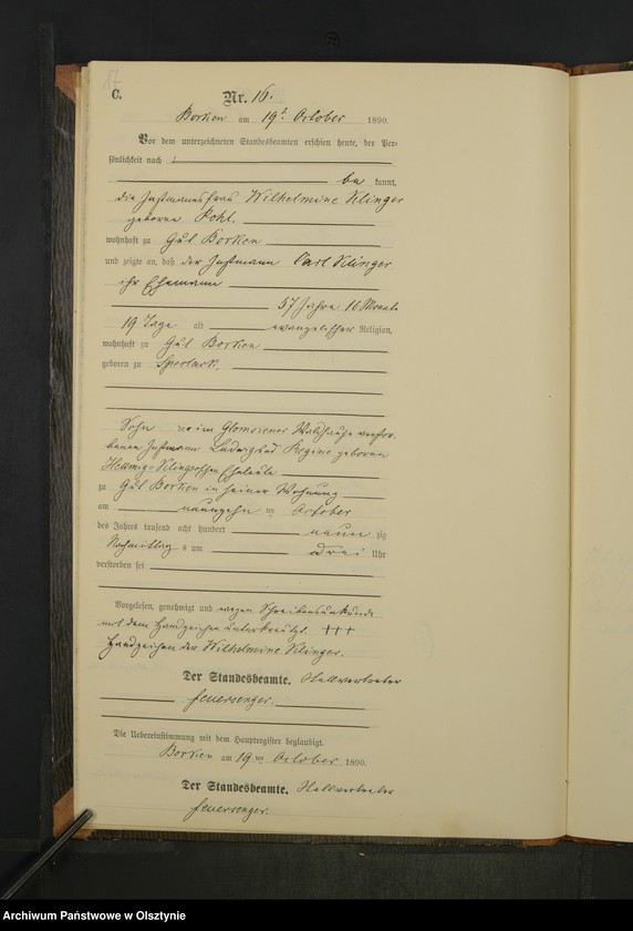 image.from.unit.number "Sterbe-Neben-Register Nr 1 - 19"
