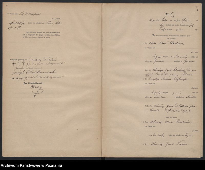 Obraz 7 z jednostki "Księga małżeństw"