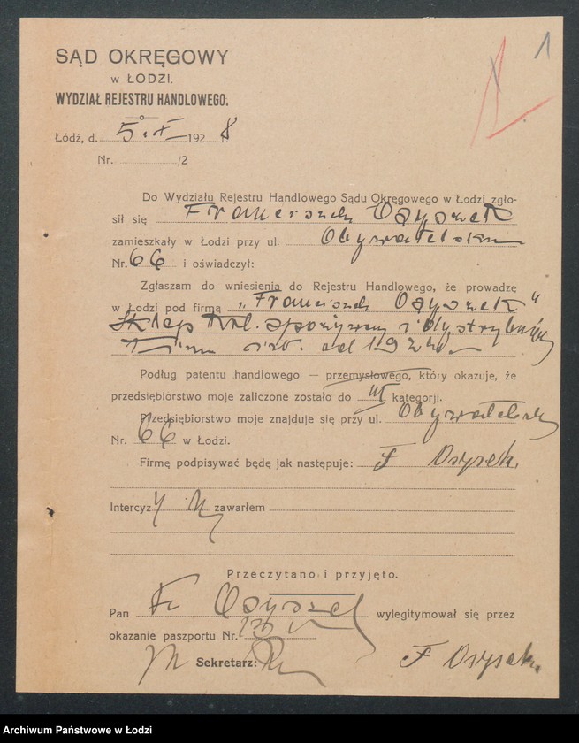 Obraz 3 z jednostki "Franciszek Osyszek - sklep spożywczo-kolonialny"