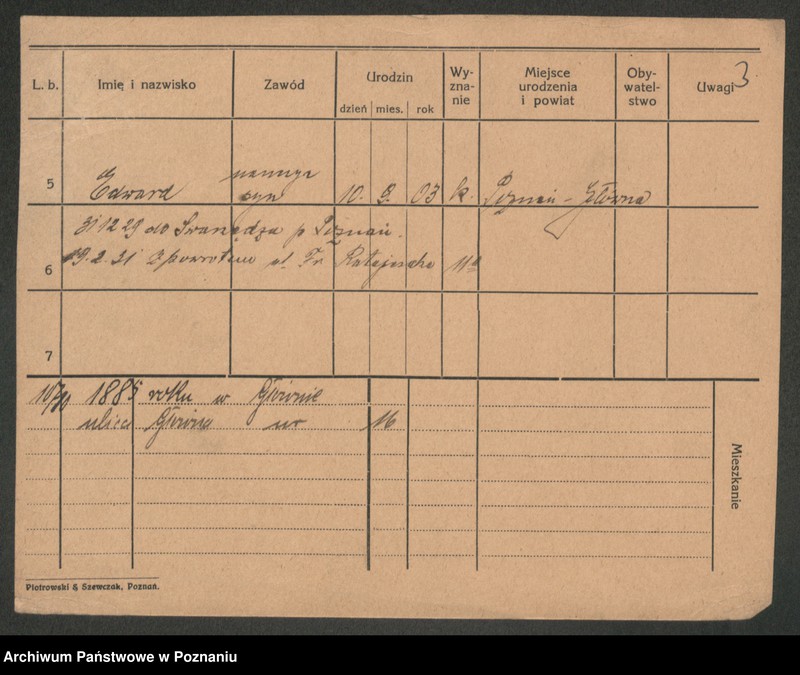 Obraz 10 z jednostki "Szulc (żonaci od Kazimierz do wdowy)"