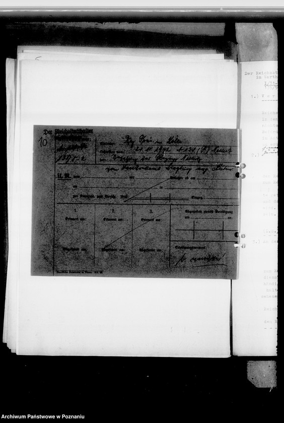 Obraz 14 z jednostki "Abordnung von Beamten"