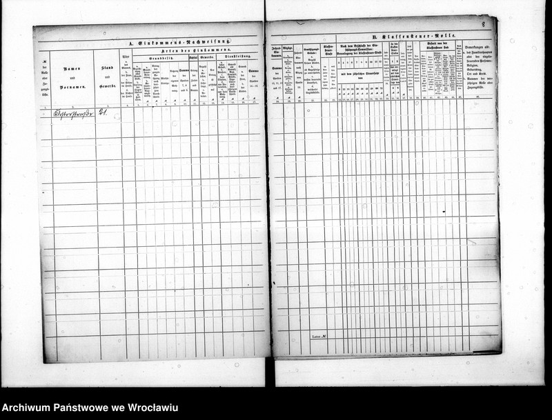 image.from.unit.number "Klassensteuerrolle nebst Eikommens - Nachweisung"
