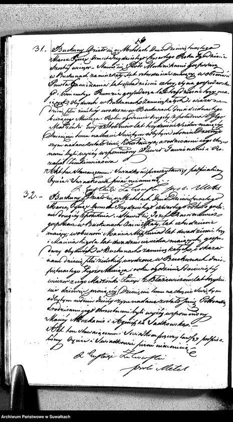 image.from.unit.number "Duplikat Aktów Urodzonych Umarłych i Zaślubionych Parafii Metelskiey z Roku 1834"