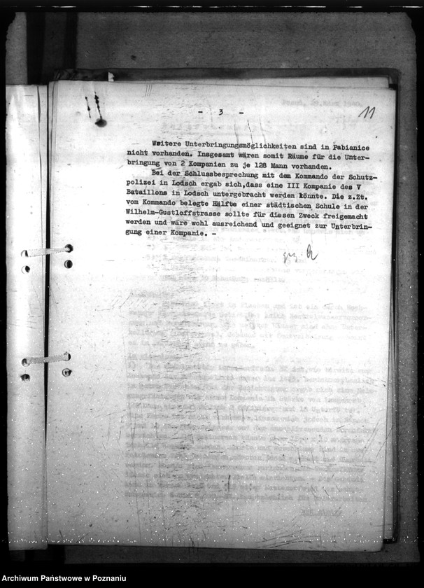 Obraz 15 z jednostki "Allgemeine Unterkunftsfragen (Dienststellen) in Litzmannstadt"