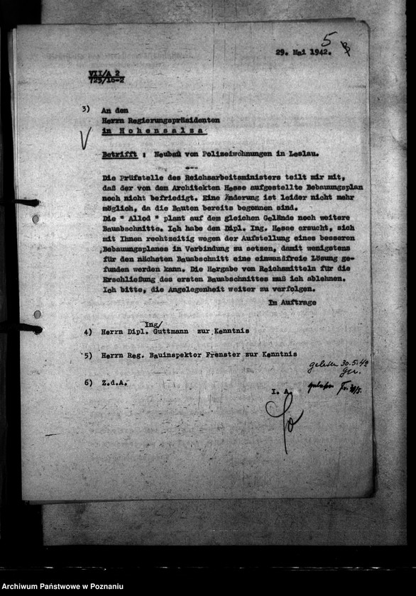 Obraz 9 z jednostki "Finanzierungshilfe. Antrag der Stadt Leslau (Włocławek)"