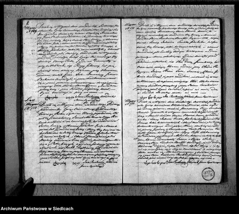 Obraz 7 z jednostki "Akta urodzeń, małżeństw, zgonów"