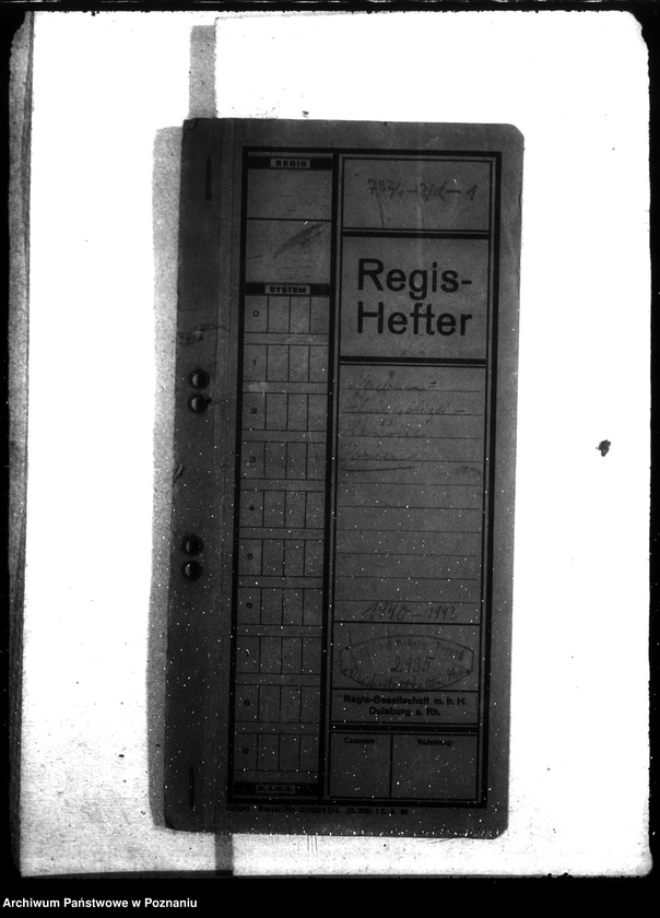 Obraz 4 z jednostki "Neubau. Schutzpolizeikaserne Posen"