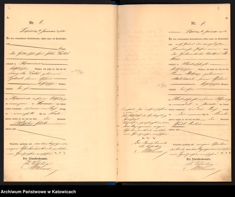 image.from.unit.number "Księga urodzeń T.1 nr 1-595"