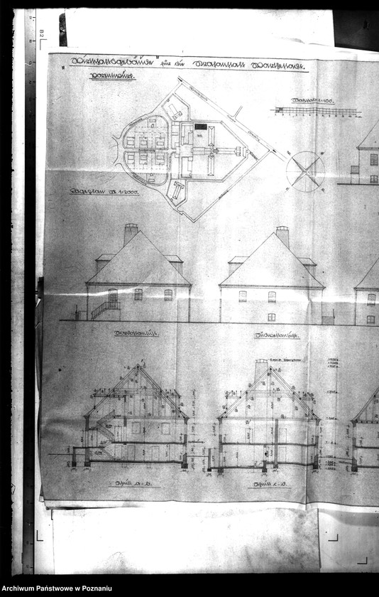 Obraz 20 z jednostki "Verentwurf für den Neubau eines Wirtschaftsgebäudes des Strafgefängnisses Warthestadt (Wronki)"