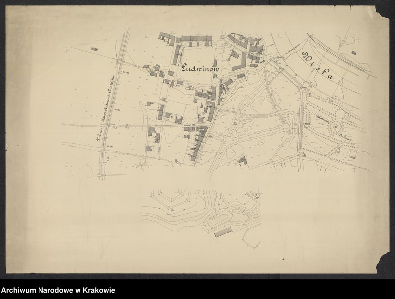 image.from.unit.number "[Kraków (część) Plan sytuacyjno - warstwicowy sprzed 1908 (kolej obwod.) po 1903 r.]"