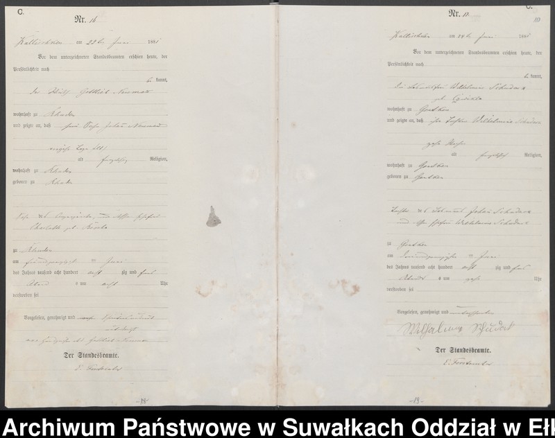 image.from.unit.number "Sterbe-Haupt-Register des Königlich Preussischen Standes-Amtes Kallischken Kreis Johannisburg]"