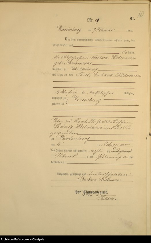 image.from.unit.number "Sterbe-Haupt-Register Nr 1 - 190"