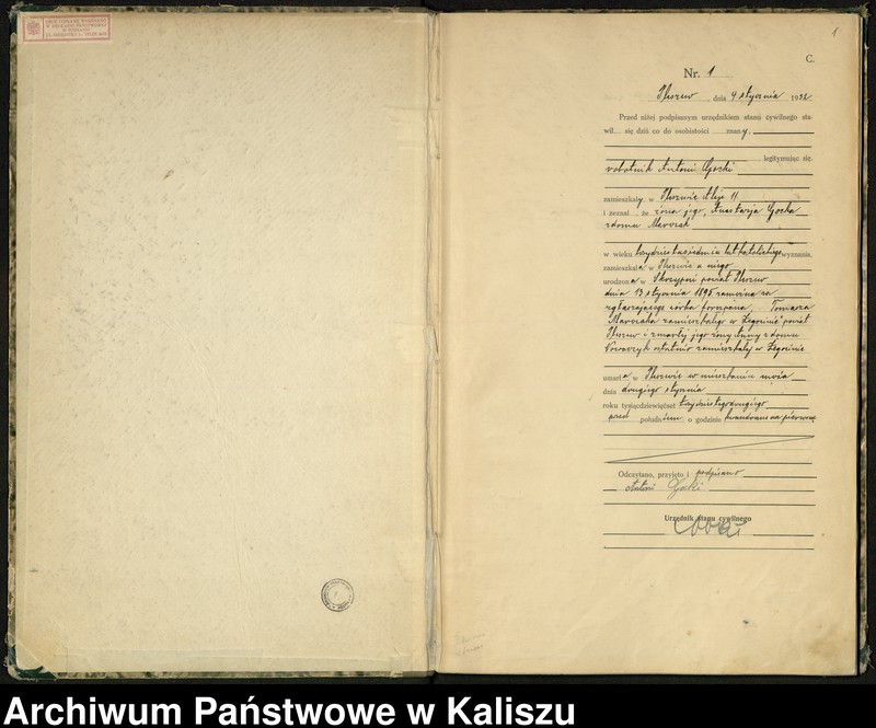 Obraz 3 z jednostki "[Księga zgonów]"
