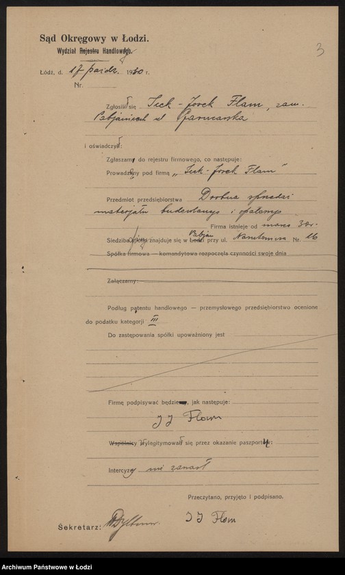 Obraz 5 z jednostki "Icek Josek Flam- drobna sprzedaż materiału budowlanego i opałowego"