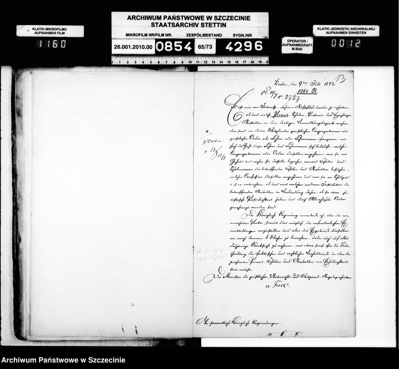 Obraz 12 z jednostki "Verbot des Besuchs auswärtiger Jesuiten-Institute und Zurückweisung jesuitischer Geistlichen und Lehrer und deren Beaufsichtigung"