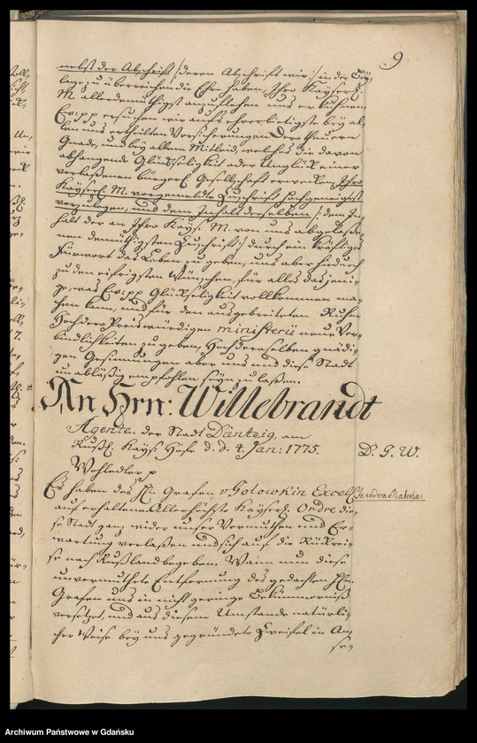 image.from.unit.number "[Liber missivarum]. Namen - Register […]. Register der in den Briefen […] enthaltenen Sachen"