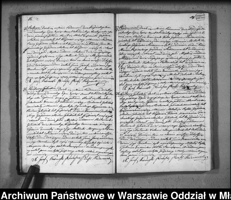 image.from.unit.number "Akta urodzeń, małżeństw i zgonów"