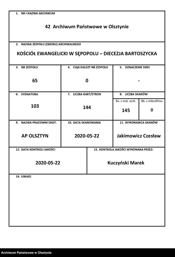 image.from.unit.number "Beläge der Kirchen Rechnung"