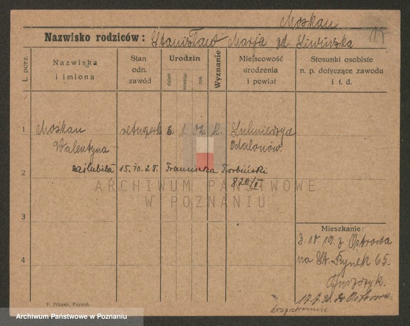 Obraz 17 z jednostki "Moskalski - Możuch"