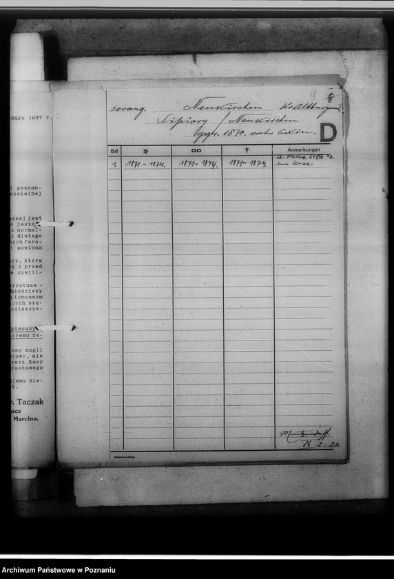 image.from.unit.number "Kreissippenamt Altburgund [Szubin, wykazy ksiąg kościelnych parafialnych ewangelickich i katolickich]"