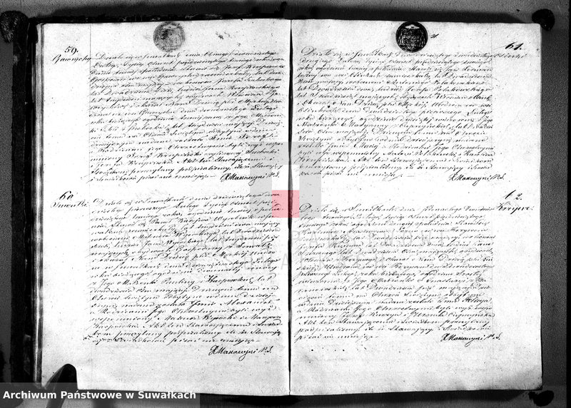 image.from.unit.number "Duplikat akt urodzeń, małżeństw i zgonów wyz. rzym. - kat. W Suwałkach 1853 r."
