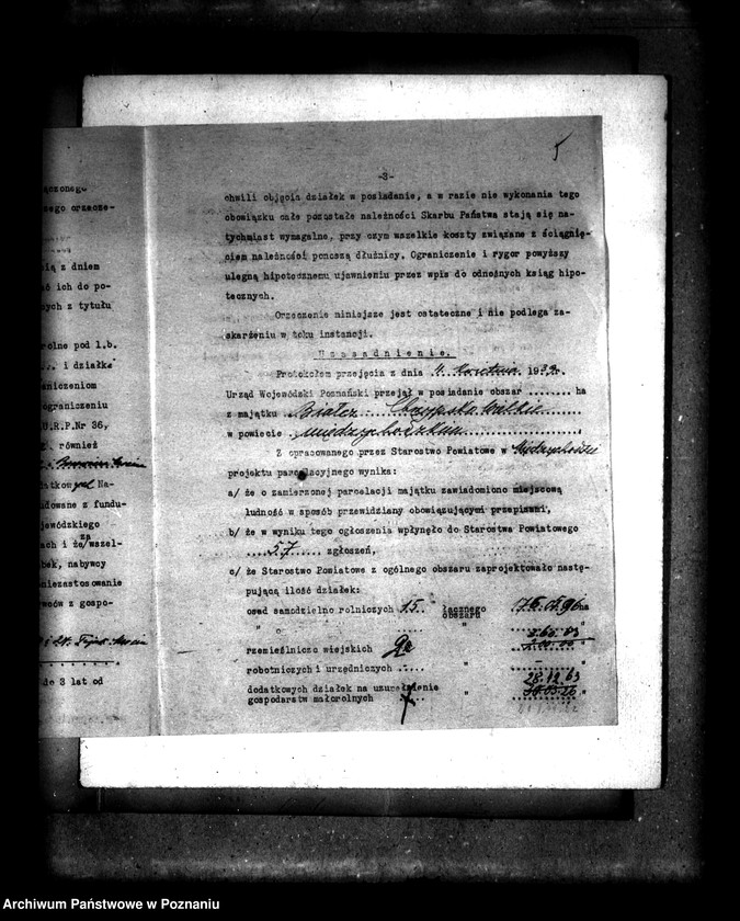 Obraz 9 z jednostki "Operat szacunkowy /parcelowanego majątku Białcz i Chrzypsko powiatu międzychodzkiego"