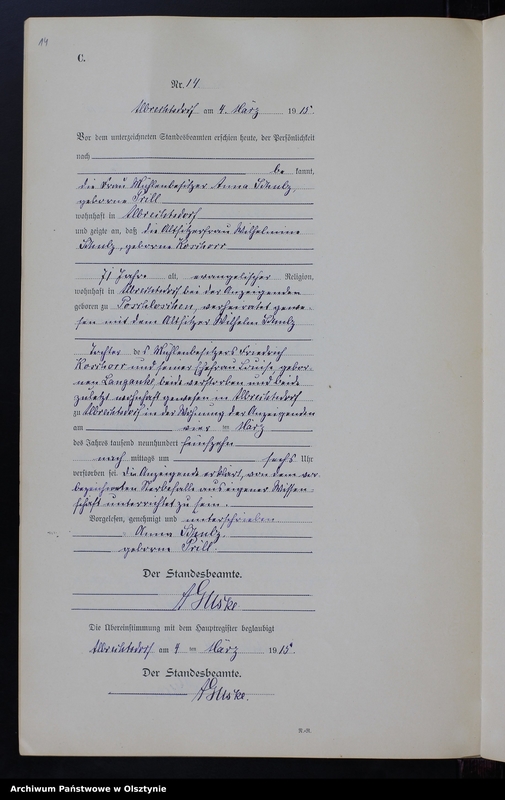 image.from.unit.number "Sterbe-Neben-Register Nr 1 - 48 [ Księga zgonów - wtóropis ]"