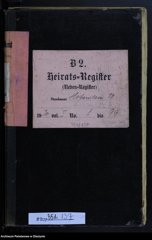 image.from.unit.number "Heirats-Neben-Register Nr 1 - 99"